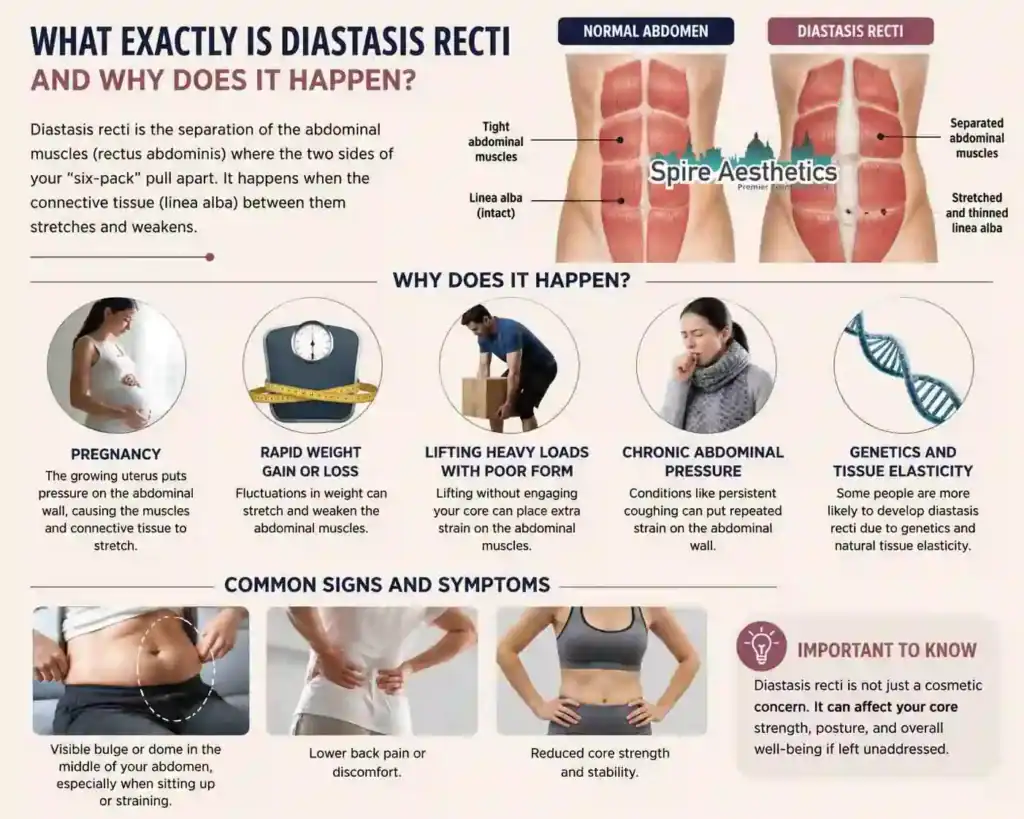What Exactly Is Diastasis Recti and Why Does It Happen Leamington Spa?