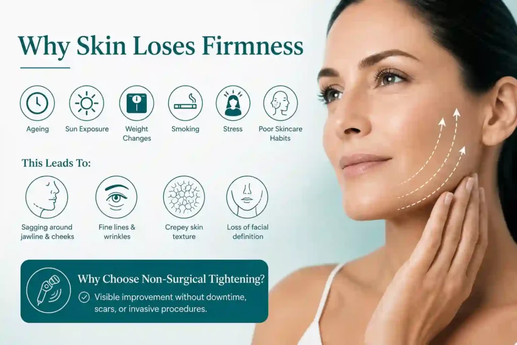 What Makes Skin Lose Firmness and Why Do People Seek Non-Surgical Tightening Leamington Spa?